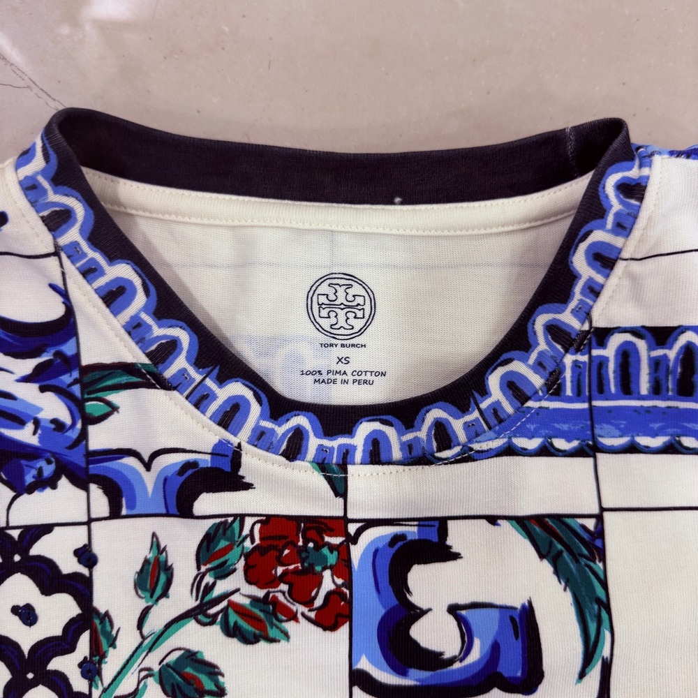 Tory Burch elegant Patchwork Dress - image 3